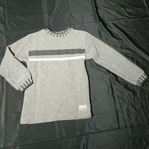 Boys Grey and White Duck Head sweater